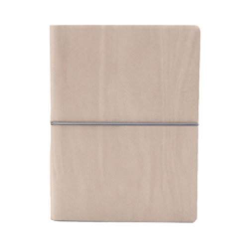 IN TEMPO Taccuino Evo Ciak - 15 x 21 cm - fogli bianchi - copertina rosa antico - In Tempo