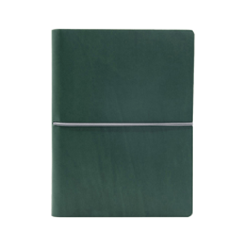 IN TEMPO Taccuino Evo Ciak - 9 x 13 cm - fogli a righe - copertina verde - In Tempo