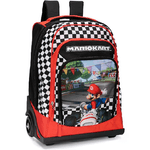 MARIOKART Mario Kart Zaino Trolley Regolabile 70022 Scuola 36x23x47