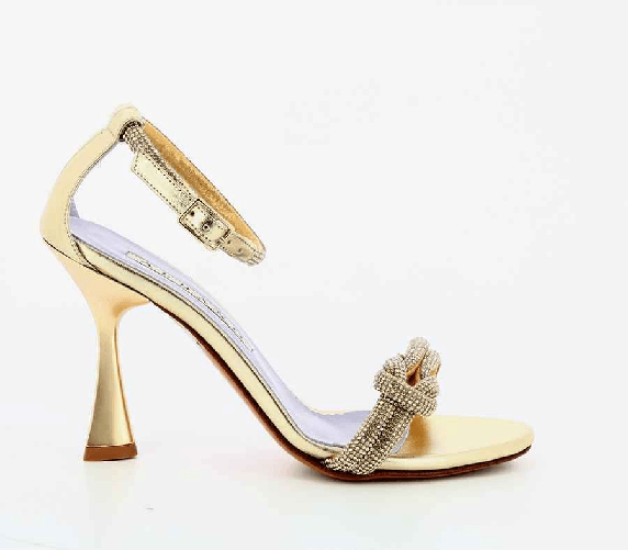 ALBANO SCARPE SANDALO DECOLTE CERIMONIA DONNA ALBANO 3325 PELLE PLATINO ORIGINAL PE2024