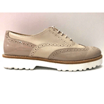 HOGAN SCARPE INGLESE CASUAL DONNA HOGAN H259 ROUTE HXW2590R3208EP OT22 BEIGE PELLE PE
