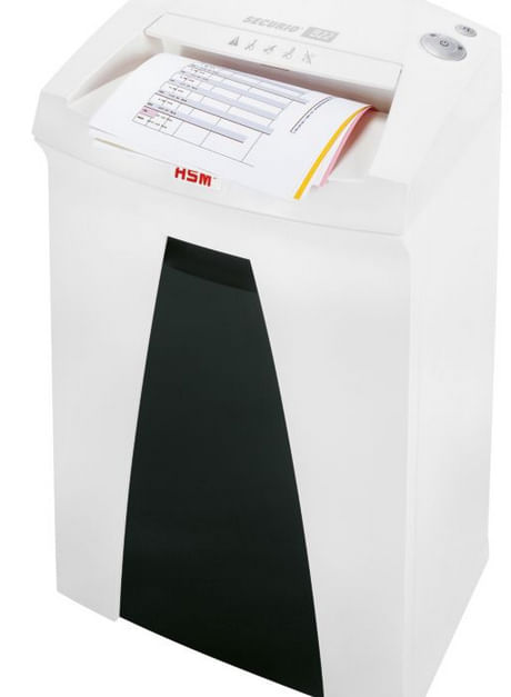 HSM-Securio-B22-distruggi-documenti-Taglio-a-particelle-57-dB-24-cm-Bianco