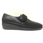 LINA SCARPE PANTOFOLE CIABATTE DONNA LINA ORIGINALE 6093 ECO PELLE NERO AI NEW