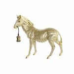 DKD Home Decor Lampada da tavolo DKD Home Decor Zebra Dorato 220 V 50 W Moderno (55 x 22 x 51 cm)