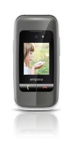 Emporia-ONE-61-cm--2.4---80-g-Grigio-Argento-Telefono-per-anziani