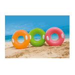 TrAdE Shop Traesio  Salvagente Ciambella Gonfiabile Con Maniglie Mare Piscina 76cm Vari Colori 59258 -
