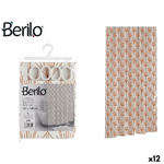 Berilo Tenda da Doccia Berilo Art Nouveau Bianco Bronce Plastica 180 x 180 x 0,008 cm (12 Unità)