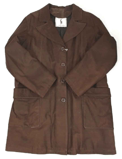 EFFEGI CAPPOTTO CAPPOTTI GIACCA DONNA EFFEGI 62564 897 522 PELLE MORO ORIGINALE AI NEW