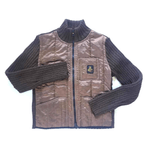 REFRIGIWEAR GIUBBINO MAGLIA GIUBBOTTO DONNA REFRIGIWEAR LANA MARRONE ORIGINALE AI USATO