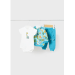 MAYORAL COMPLETO BODY FELPA TUTA NEONATO MAYORAL 01817 1817 COTONE 25 ORIGINALE PE 2024