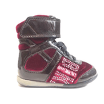 BIKKEMBERGS SCARPE SNEAKERS BAMBINA BIKKEMBERGS BKJ702SNJD8 AHFI2 PELLE ORIGINALE AI NEW