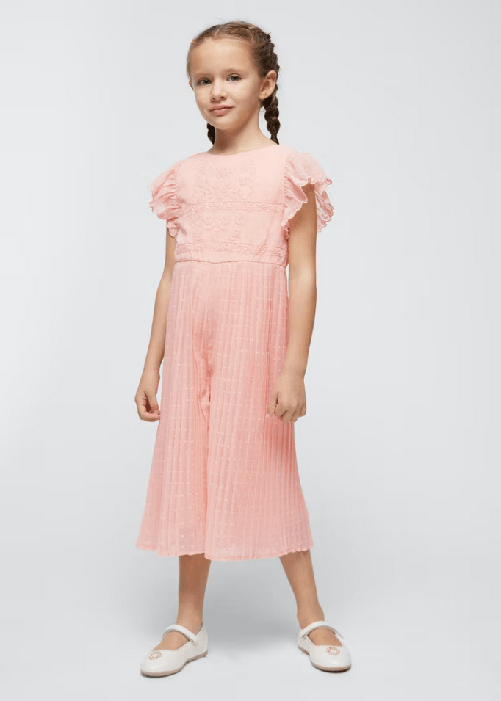 MAYORAL TUTA TUTE ABITO VESTITO BIMBA MAYORAL 03855 3855 54 ROSA ORIGINALE PE 2024