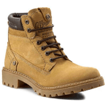 WRANGLER SCARPE SCARPONI STIVALETTO DONNA WRANGLER WL152501 24 GIALLONE PELLE AI NEW