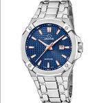 JAGUAR OROLOGIO TEMPO ANALOGICO UOMO JAGUAR J1009 2 44 ACCIAIO BLU ORIGINALE AI 2024