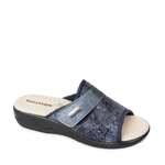 VALLEVERDE SCARPE CIABATTE CASUAL DONNA VALLEVERDE 37324 ECO PELLE BLU ORIGINALE PE 2021