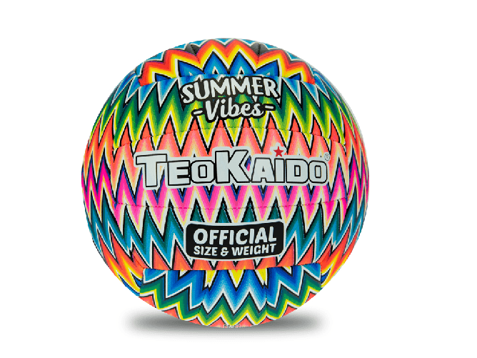 Senza marca TEOKAIDO - PALLONE VOLLEY TAGLIA 5 - SUMMER VIBES