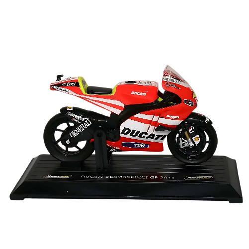 Senza marca MODELLINO MOTORAMA DUCATI DESMOSEDICI 2011 VALENTINO ROSSI - 1:16 - 93262