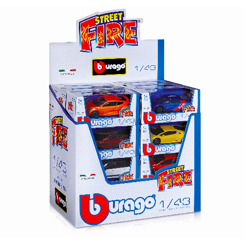 Bburago MODELLINI AUTO DIE CAST BBURAGO STREET FIRE CLASSIC - 1:43 - 18-01771