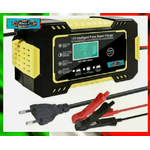 Le Caricabatteria Automatico 12V 6A Ripara Impulsi Auto Moto Camion Barca AGM