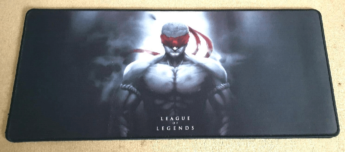 On Tenck Mouse Pad XXL Tappetino PC Gamer 70x30 cm Antiscivolo per lavoro Gioco Ufficio