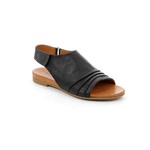 GRUNLAND SCARPE SANDALI SANDALO DONNA GRUNLAND FANO SA2498 I8 PELLE NERO ORIGINAL PE 2020