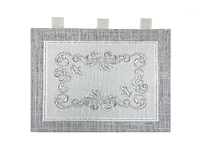 BIANCHERIAWEB Copriforno Cucina Universale Cinigliato Decorazione Forno Chiffon