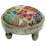 DKD Home Decor Poggiapiedi DKD Home Decor Multicolore 40 x 40 x 22,8 cm (2 Unità)