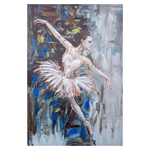 Alexandra House Living Quadro Alexandra House Living Legno Ballerina 80 x 120 x 3 cm