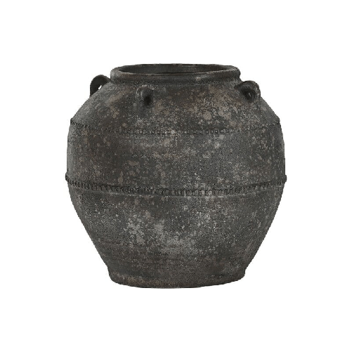 Home ESPRIT Vaso Home ESPRIT Marrone Ceramica 45 x 45 x 40 cm