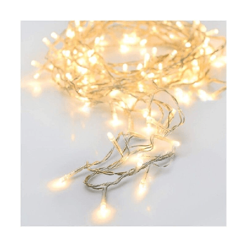 BigBuy Christmas Ghirlanda di Luci LED Bianco Caldo 2,5 m