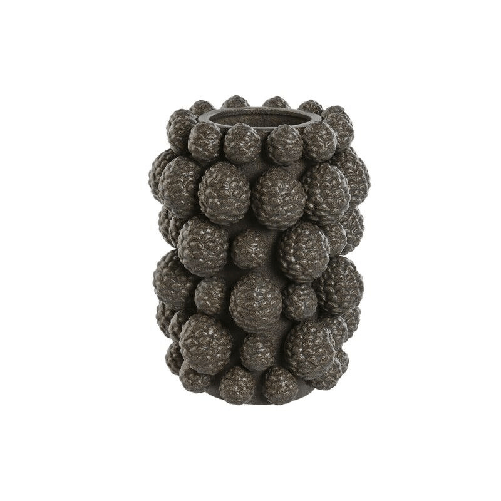 Home ESPRIT Vaso Home ESPRIT Marrone Gres Ananas 25 x 25 x 31 cm
