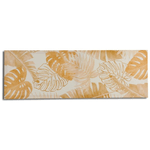 Gift Decor Tela Foglia della pianta Dorato 90 x 30 x 1,5 cm (12 Unità)