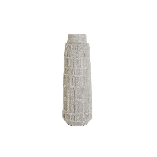 Home ESPRIT Vaso Home ESPRIT Bianco Resina 18 x 18 x 52 cm
