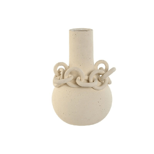 Home ESPRIT Vaso Home ESPRIT Bianco Ceramica Gres Moderno 22 x 20 x 30 cm