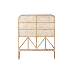 DKD Home Decor  Testiera del Letto DKD Home Decor Naturale Marrone Multicolore Metallo Bambù 30 x 40 cm 100 x 4 x
