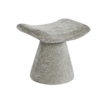 Home ESPRIT Poggiapiedi Home ESPRIT Grigio Poliestere Legno MDF Moderno 52 x 40 x 48,5 cm