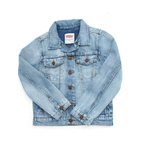 LEVI&apos;S GIUBBINO JEANS BAMBINO LEVI'S ORIGINALE NN40007 TRUCKER TRUCK COTONE P/E 2019
