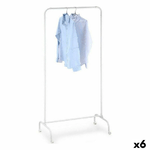 Confortime Attaccapanni da Terra Confortime Bianco 78 x 44,5 x 160 cm Con ruote (6 Unità)