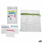 BigBuy Home Set di Buste Lavatrice Multicolore Plastica (12 Unità)