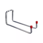 Masidef Gancio doppio a parete zincato 90 x 120 x 325 mm.