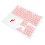 Redragon Scarab A130 26 Keys Pack - Scatto di tecnologia a doppia iniezione - strato traslucido - colore rosa