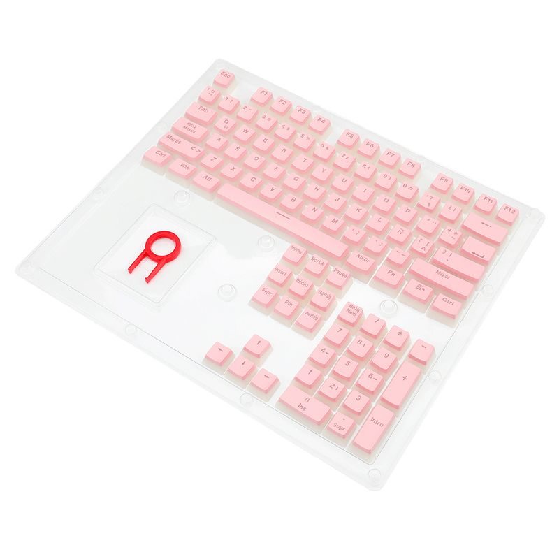 Redragon-Scarab-A130-26-Keys-Pack---Scatto-di-tecnologia-a-doppia-iniezione---strato-traslucido---colore-rosa