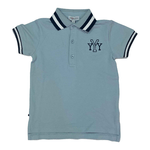 YOURS MAGLIA POLO T SHIRT BAMBINO YOURS BY441 COTONE 323 BLU ORIGINALE PE 2024