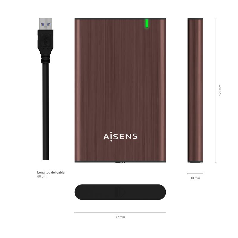 AISENS-ASE-2525BWN-contenitore-di-unita-di-archiviazione-Box-esterno-HDD-Marrone-2.5-