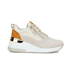 KEYS SCARPE SNEAKERS ZEPPA DONNA KEYS K 7621 PELLE BEIGE ORIGINALE PE 2023