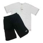 YOURS COMPLETO T SHIRT SHORT RAGAZZO YOURS BY953 COTONE 300 BIANCO ORIGINALE PE 2024
