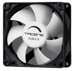 Tacens-Aura-II-Ventilador-80mm---Carcasa-Negra-Aspas-Blancas---Velocidad-Max.-1500rpm