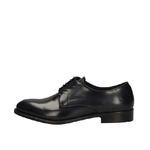 VENI SCARPE DERBY INGLESE CASUAL UOMO VENI AT003 PELLE BLU ORIGINALE PE NEW