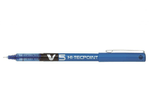 Penna-roller-Pilot-V5-HI-Tecpoint-a-inchiostro-liquido---Punta-ago-fine-05-mm---Corsa-03-mm---Colore-blu