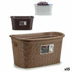 Stefanplast Cesto per i Panni Stefanplast Elegance Plastica 35 L 37 x 26 x 57,5 cm (15 Unità)
